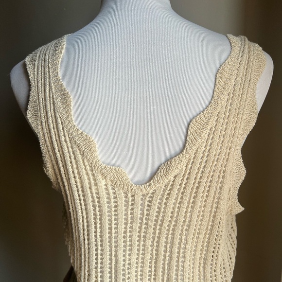 Line & Dot Getaway fringe tank - Picture 4 of 7